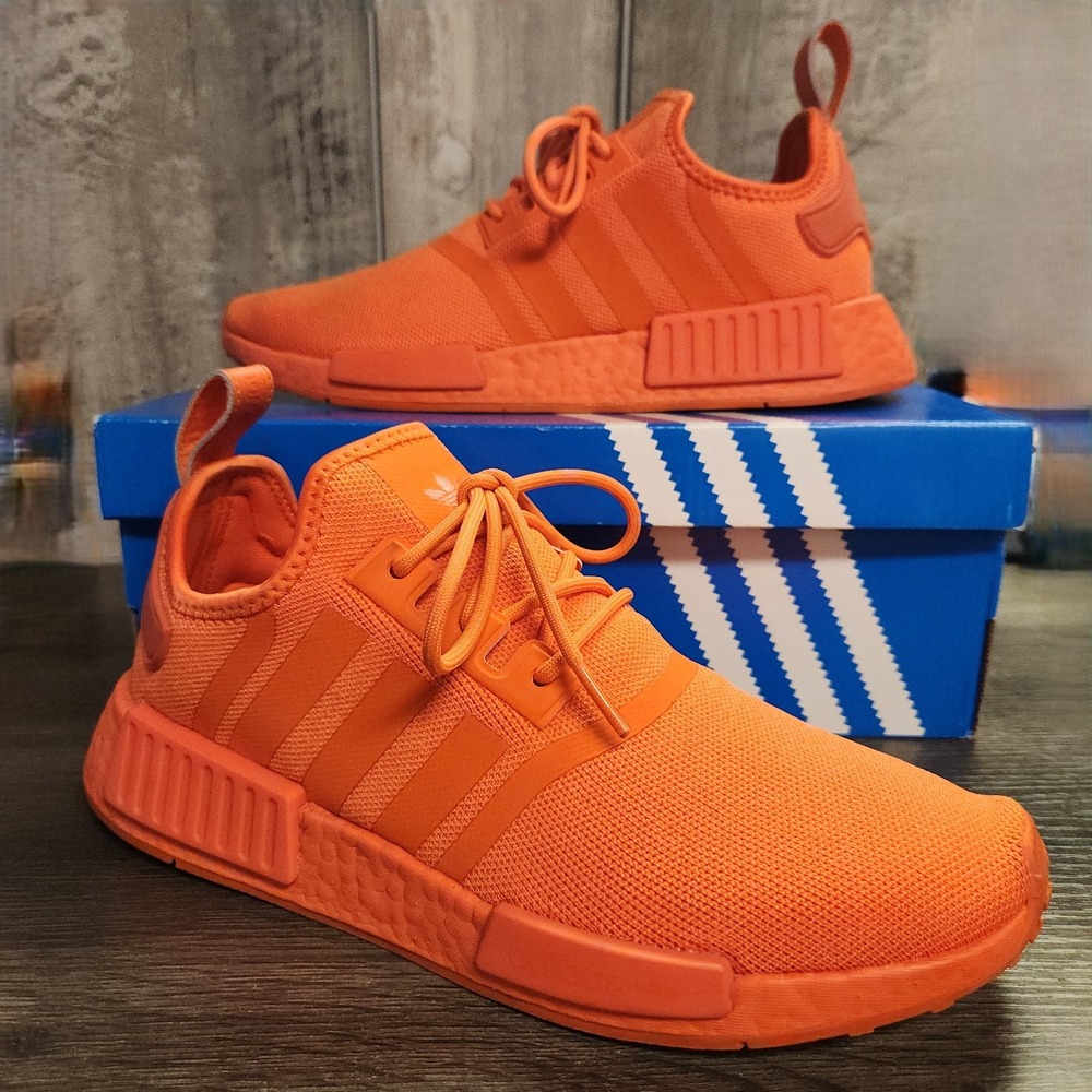 Adidas Originals NMD_R1 Impact Orange Women's Size 9.5 Athletic Sneakers HP9661